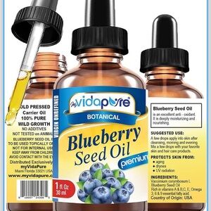 Blueberry Seed Oil - 1 fl oz | Nourishing Facial Oil